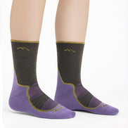 Ladies Micro Crew Lightweight Hiking Merino Socks