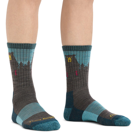 Ladies Novelty Bear Patterned Hiking Merino Socks