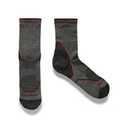 Mens Merino Wool Crew Lightweight Anti Blister Hiking Socks
