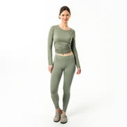 Organic Cotton Stretch Leggings: Women's