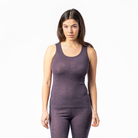Wool & Organic Cotton Vest: Women's