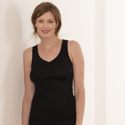 Organic Cotton V-Neck Vest: Women's
