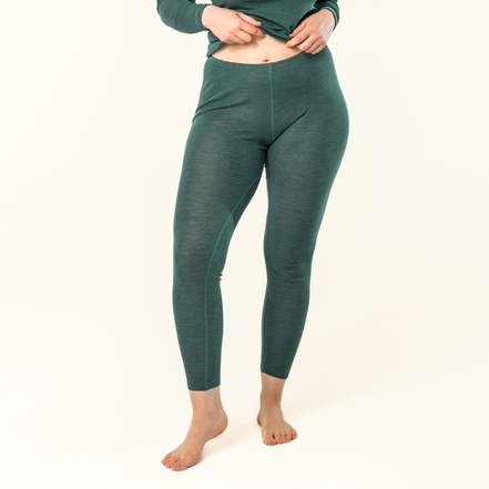 Wool & Organic Cotton Leggings: Women's