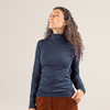 Organic Cotton Turtleneck T-Shirt: Women's