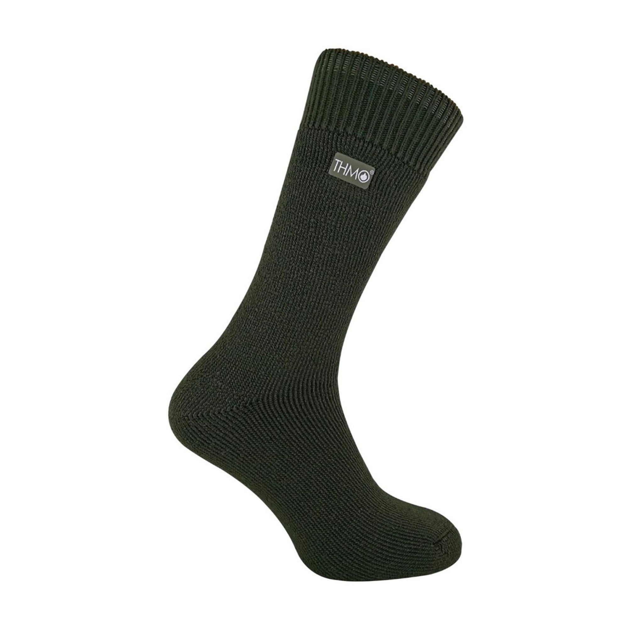 Mens Thick Winter Thermal Socks with Comfort Top (Multipack Options)