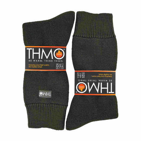 Mens Thick Winter Thermal Socks with Comfort Top (Multipack Options)