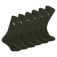 Mens Thick Winter Thermal Socks with Comfort Top (Multipack Options)