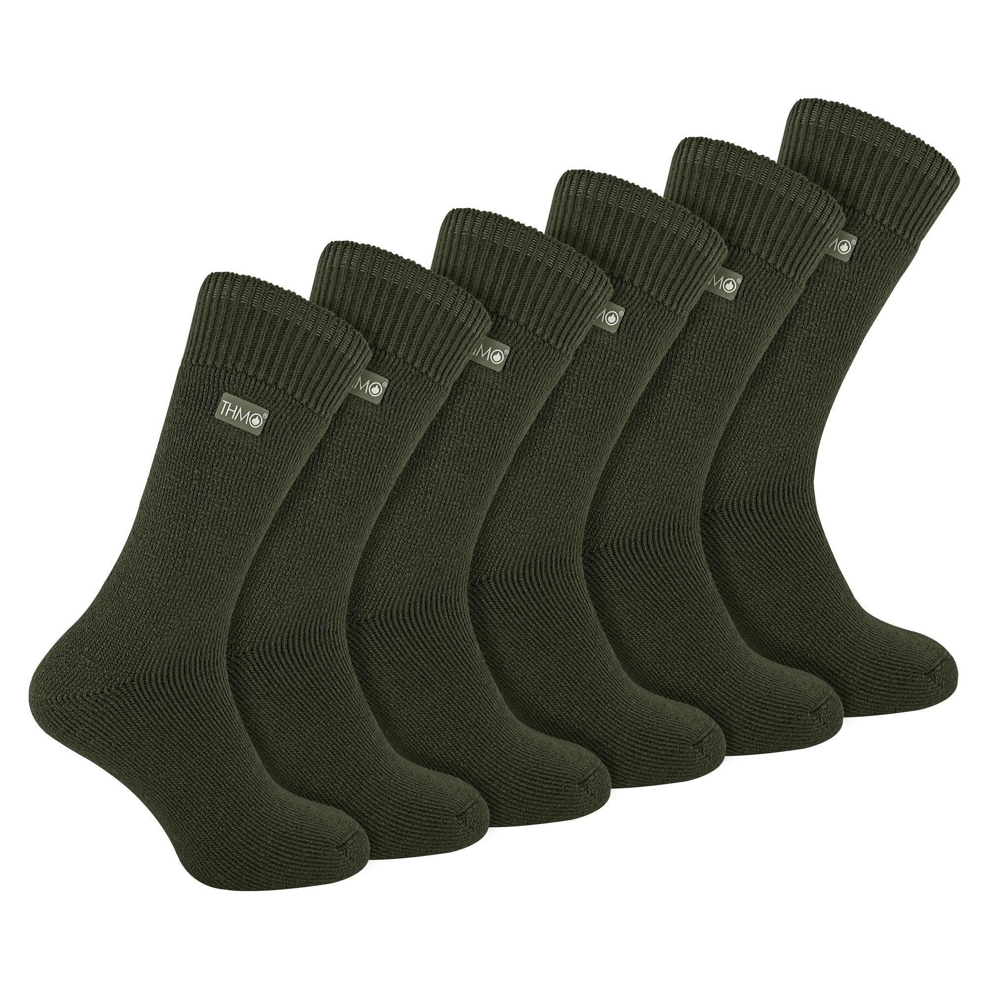 Mens Thick Winter Thermal Socks with Comfort Top (Multipack Options)