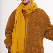 Louche Edie Lightweight Scarf - Mustard