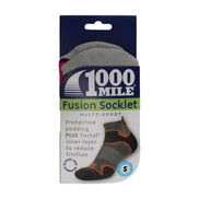 1 Pack Ladies Double Layer Fusion Ankle Socks