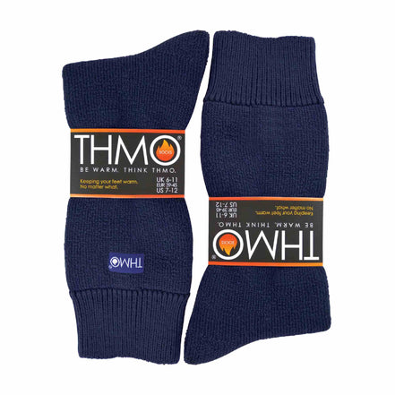 Mens Thick Winter Thermal Socks with Comfort Top (Multipack Options)