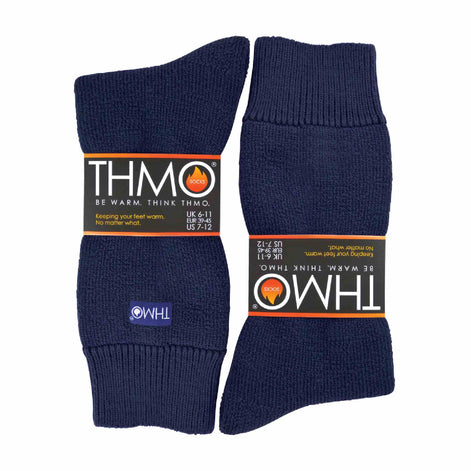 Mens Thick Winter Thermal Socks with Comfort Top (Multipack Options)