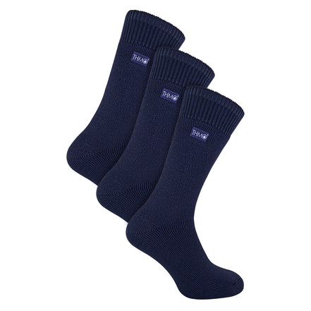 Mens Thick Winter Thermal Socks with Comfort Top (Multipack Options)
