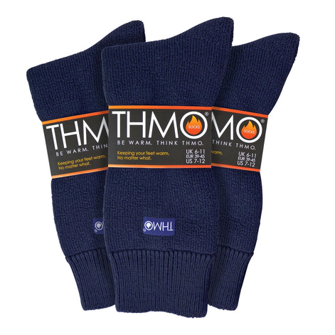 Mens Thick Winter Thermal Socks with Comfort Top (Multipack Options)