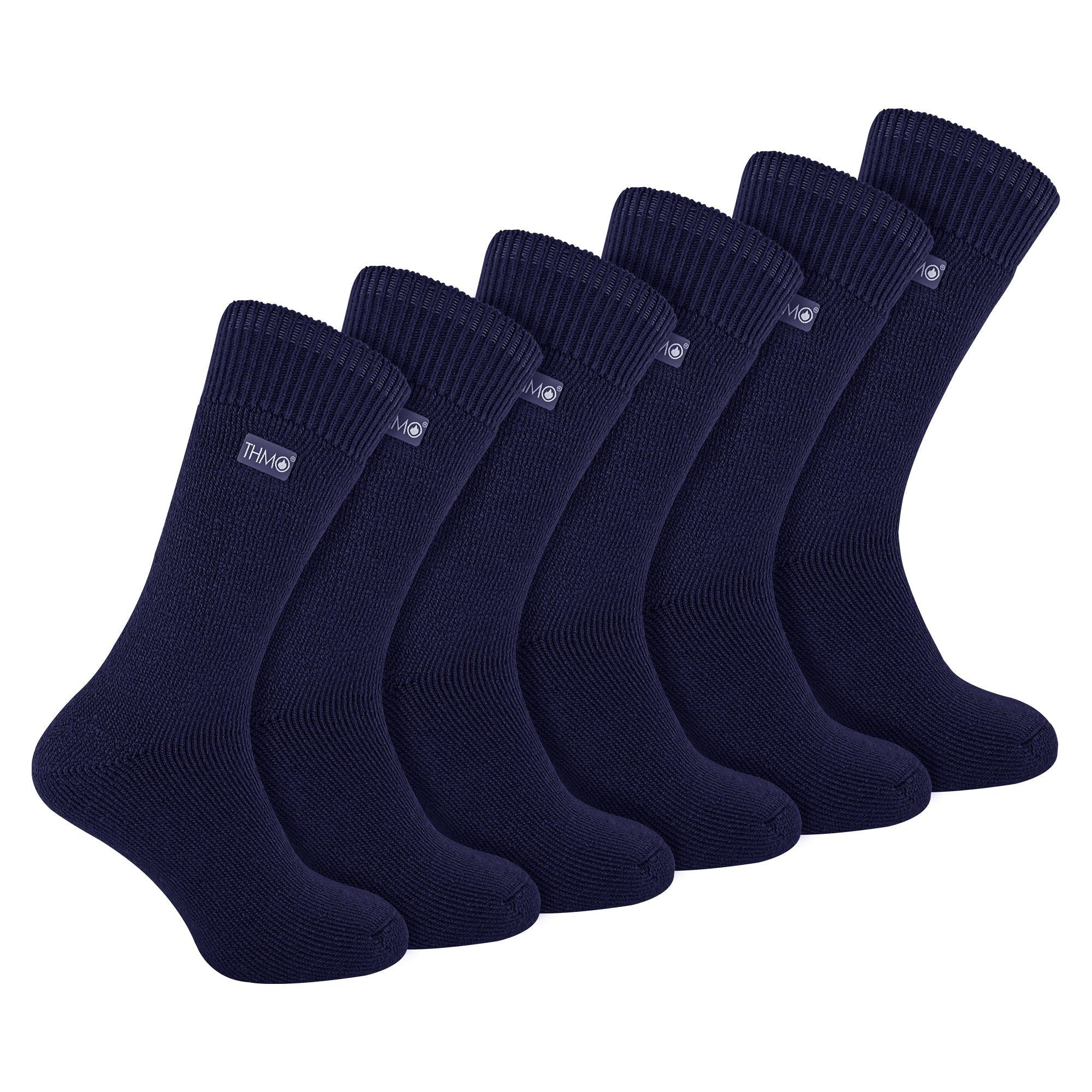 Mens Thick Winter Thermal Socks with Comfort Top (Multipack Options)