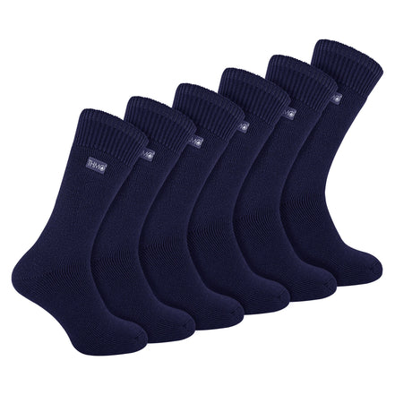 Mens Thick Winter Thermal Socks with Comfort Top (Multipack Options)