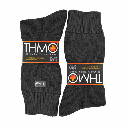 Mens Thick Winter Thermal Socks with Comfort Top (Multipack Options)
