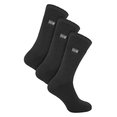 Mens Thick Winter Thermal Socks with Comfort Top (Multipack Options)