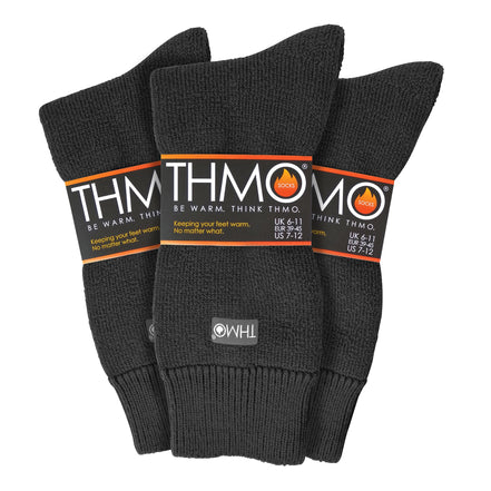 Mens Thick Winter Thermal Socks with Comfort Top (Multipack Options)
