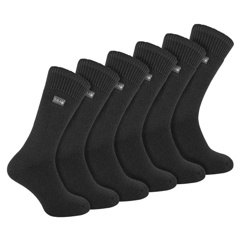 Mens Thick Winter Thermal Socks with Comfort Top (Multipack Options)
