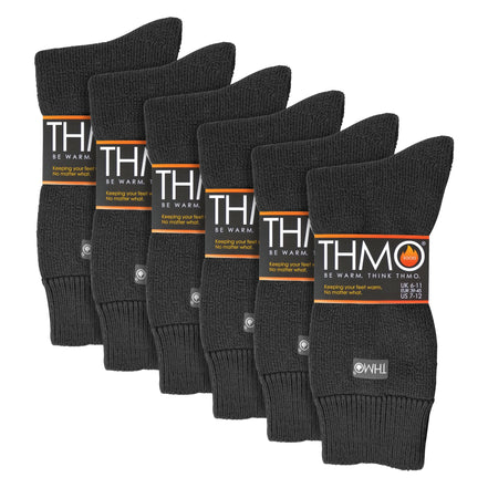 Mens Thick Winter Thermal Socks with Comfort Top (Multipack Options)