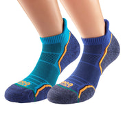 2 Pack Mens Single Layer Running Ankle Socks