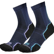 2 Pack Ladies Trail Repreve Single Layer Socks