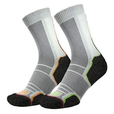 2 Pack Mens Trek Repreve Single Layer Socks