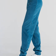 Organic Soft Fleece Cuffed Sweatpants: Women's