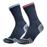 2 Pack Ladies Walking Single Layer Socks