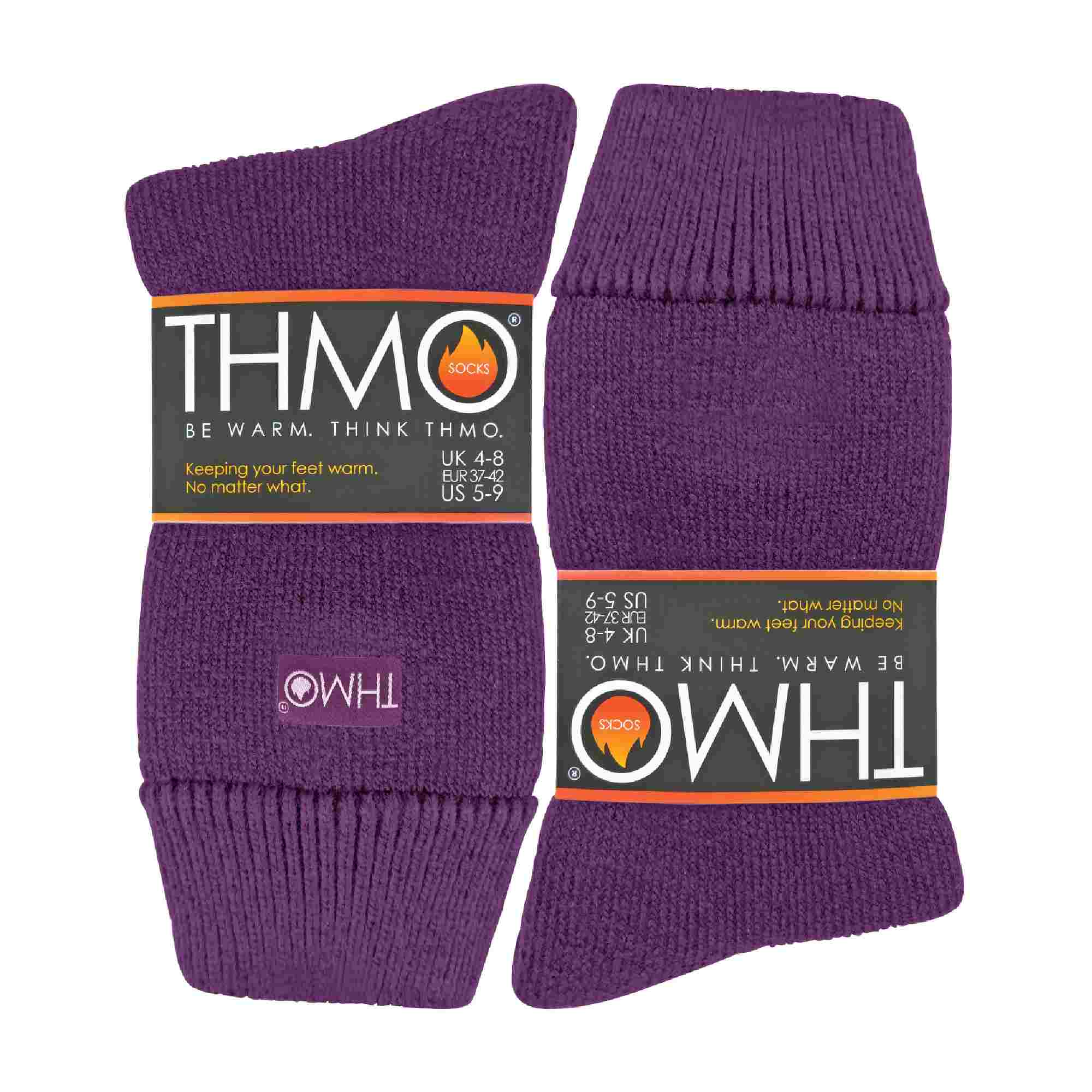 Ladies Thick Winter Thermal Socks with Seamless Toe (Multipack Options)