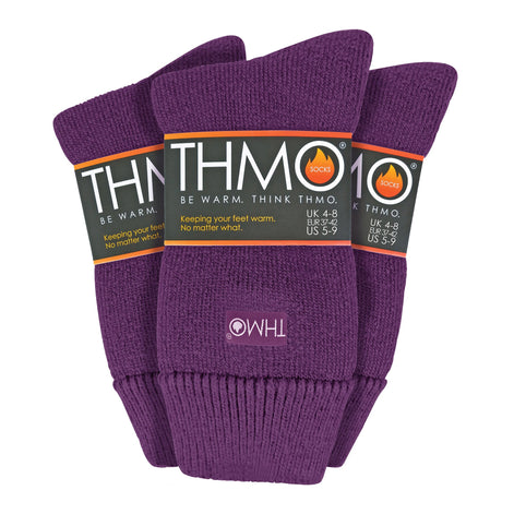 Ladies Thick Winter Thermal Socks with Seamless Toe (Multipack Options)