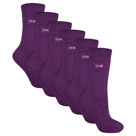 Ladies Thick Winter Thermal Socks with Seamless Toe (Multipack Options)