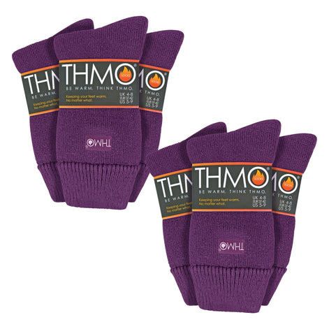 Ladies Thick Winter Thermal Socks with Seamless Toe (Multipack Options)