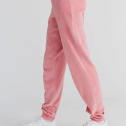 Organic Soft Fleece Cuffed Sweatpants: Women's