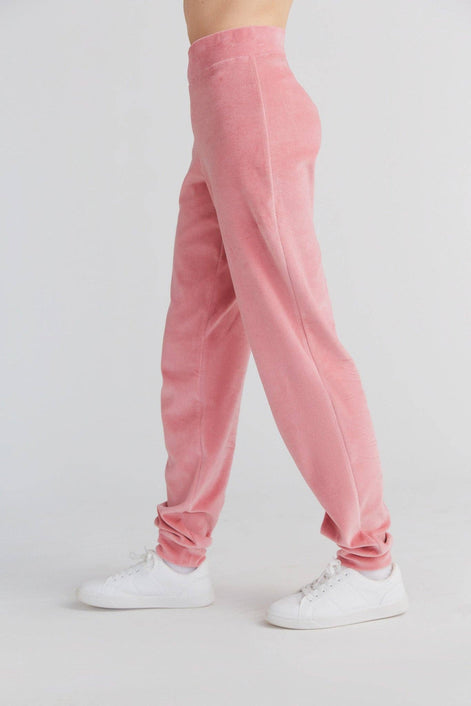 Organic Soft Fleece Cuffed Sweatpants: Women's