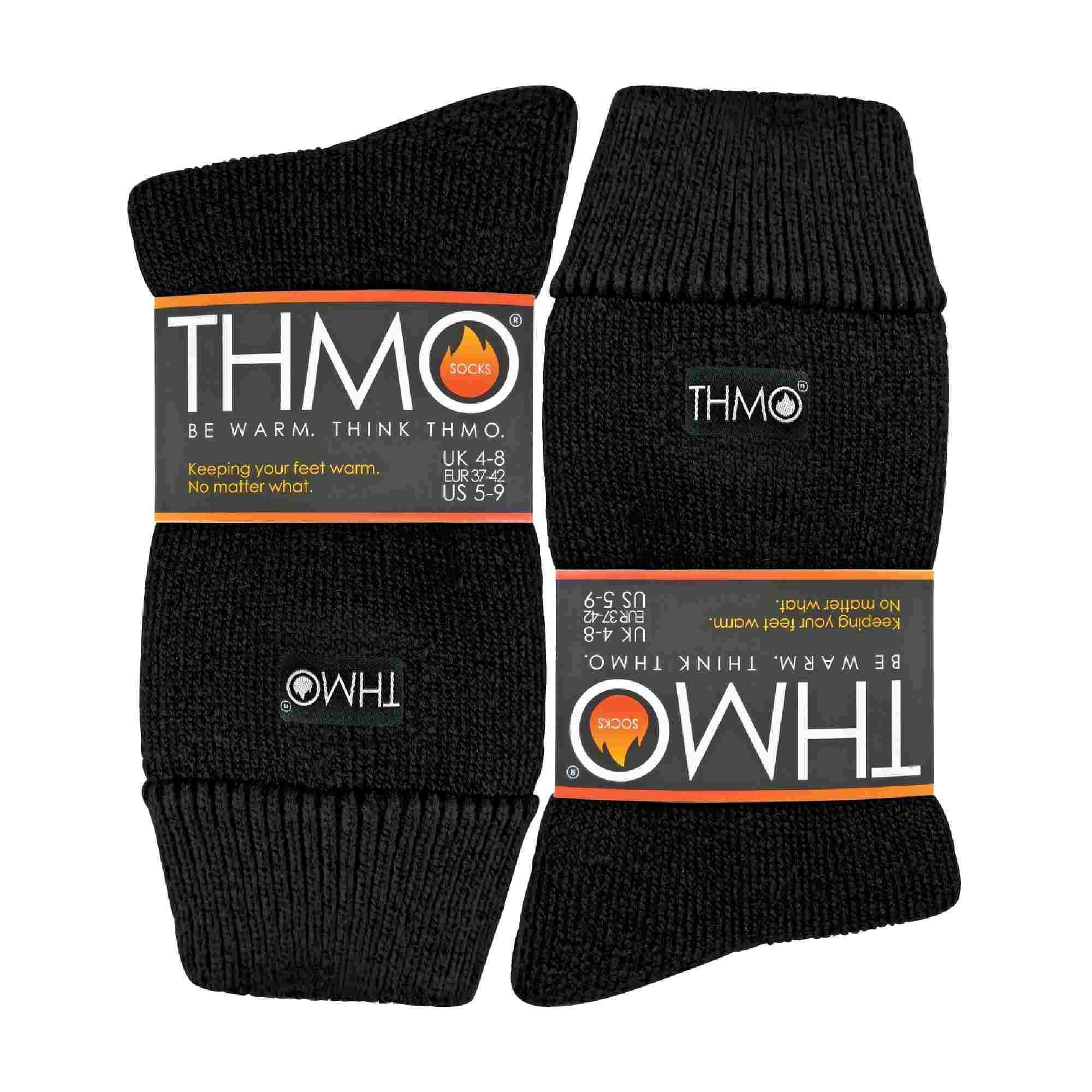 Ladies Thick Winter Thermal Socks with Seamless Toe (Multipack Options)