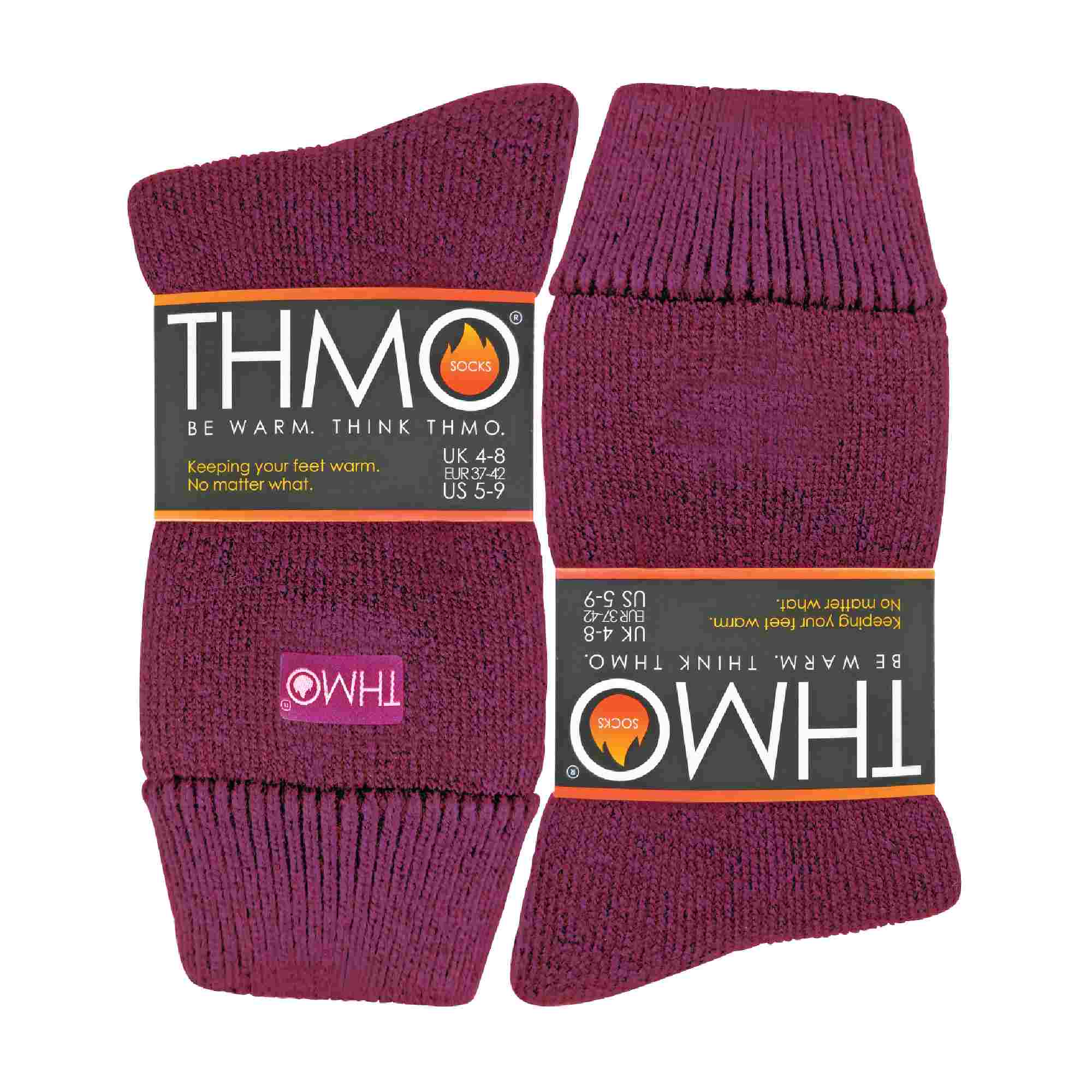 Ladies Thick Winter Thermal Socks with Seamless Toe (Multipack Options)