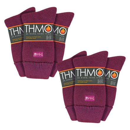 Ladies Thick Winter Thermal Socks with Seamless Toe (Multipack Options)