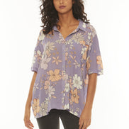 Sisstr Stay Stoked SS Woven Top