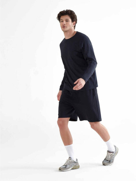 Organic Cotton & Modal Long Sleeve T-Shirt: Men's