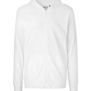 Fairtrade Organic Zipped T-Shirt Hoodie: Unisex