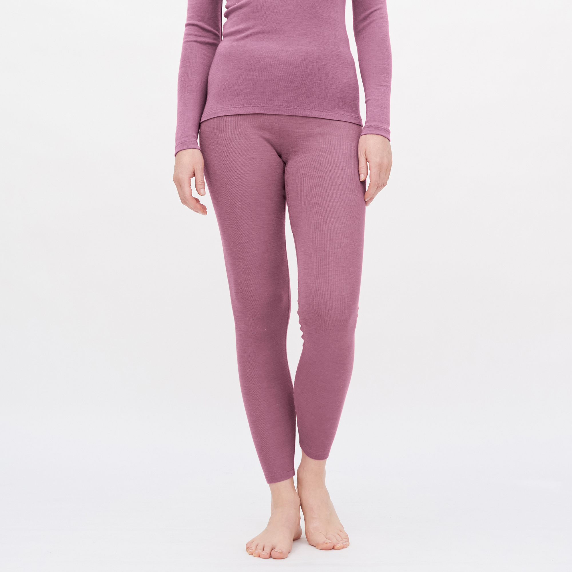 Organic Wool & Silk Leggings: Women's