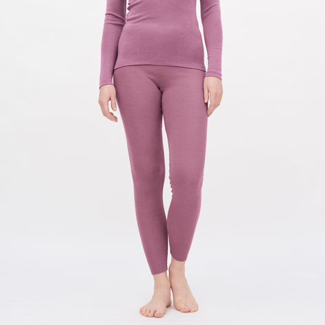 Organic Wool & Silk Leggings: Women's