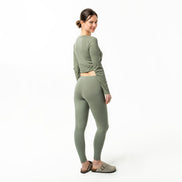 Organic Cotton Stretch Leggings: Women's