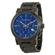 Burberry watch BU9365 Gunmetal Blue Dial