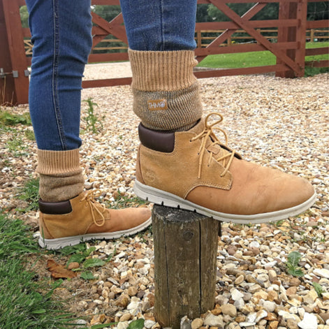 Mens Thick Winter Thermal Socks with Comfort Top (Multipack Options)