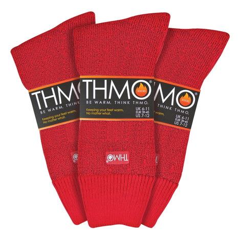 Mens Thick Winter Thermal Socks with Comfort Top (Multipack Options)