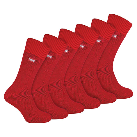 Mens Thick Winter Thermal Socks with Comfort Top (Multipack Options)