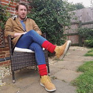 Mens Thick Winter Thermal Socks with Comfort Top (Multipack Options)